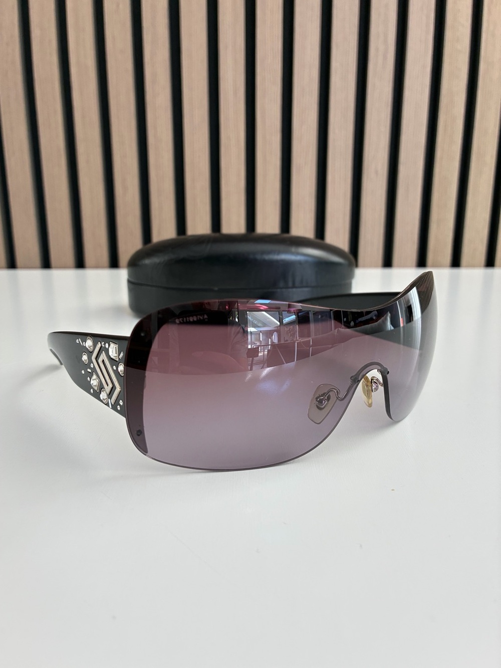 Auth VTG Y2K VERSACE Sunglasses MOD 2109-B